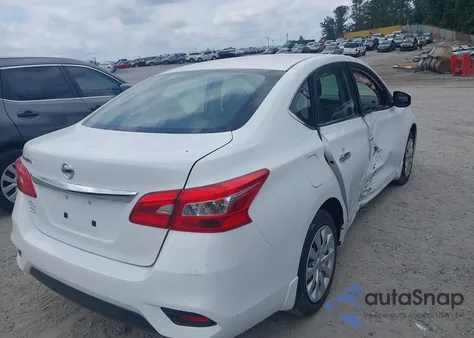 2019 Nissan Sentra S из США, поврежденный, VIN 3N1AB7AP8KY449537